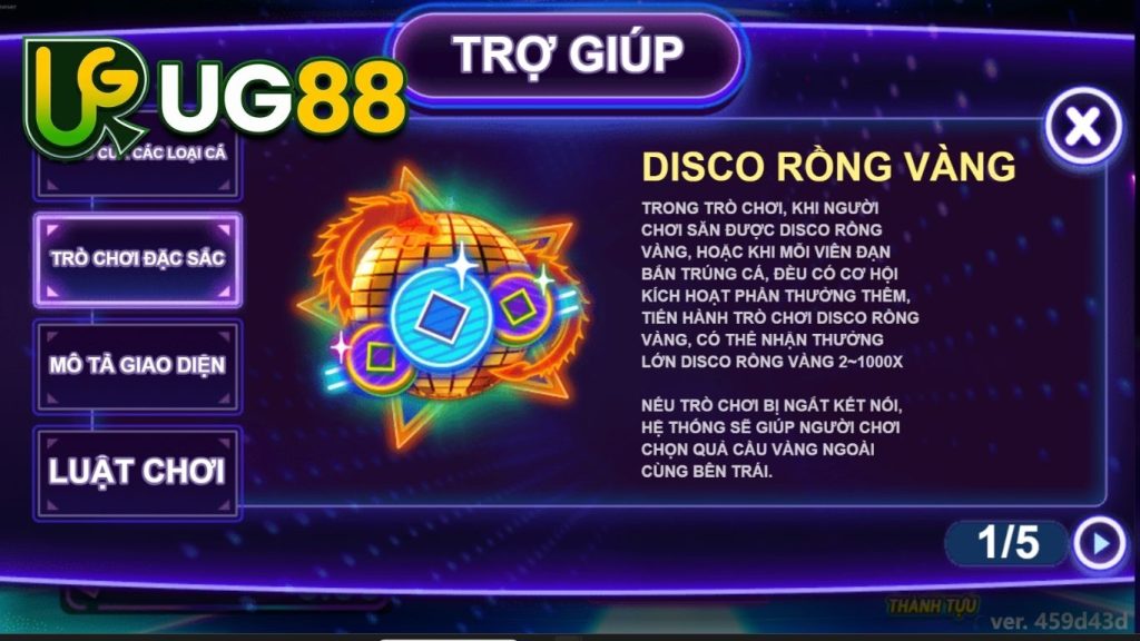 Disco rồng vàng