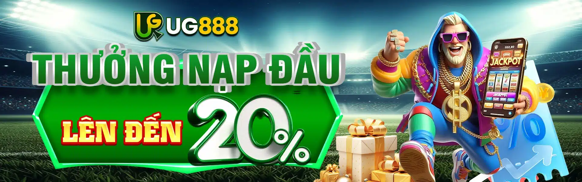 Thưởng nạp đầu lên đến 20%
